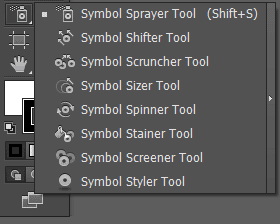 Công cụ Symbol Sprayer Tool illustrator
