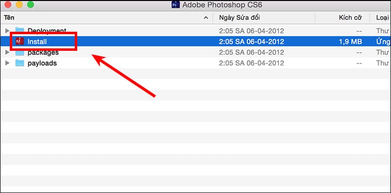 Cách cài đặt phần mềm Photoshop trên mac