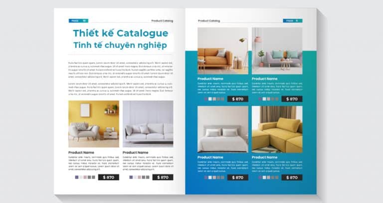 Hướng dẫn thiết kế catalogue chuyên nghiệp bắt mắt