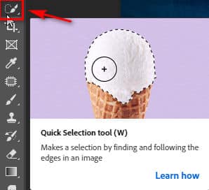 Cách sử dụng Quick Selection Tool Photoshop